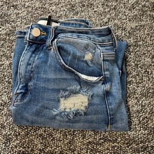 Women's Risen Straight Leg Jeans